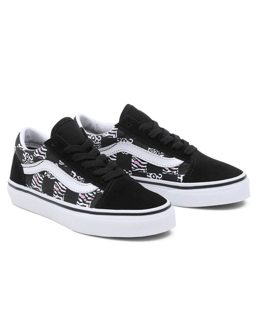 All black zebra vans hotsell