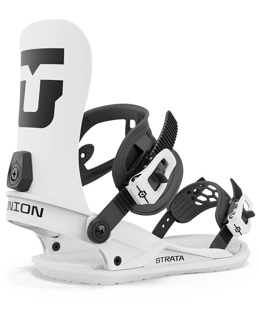 Union Strata Snowboard Bindings - White – Boutique Adrenaline