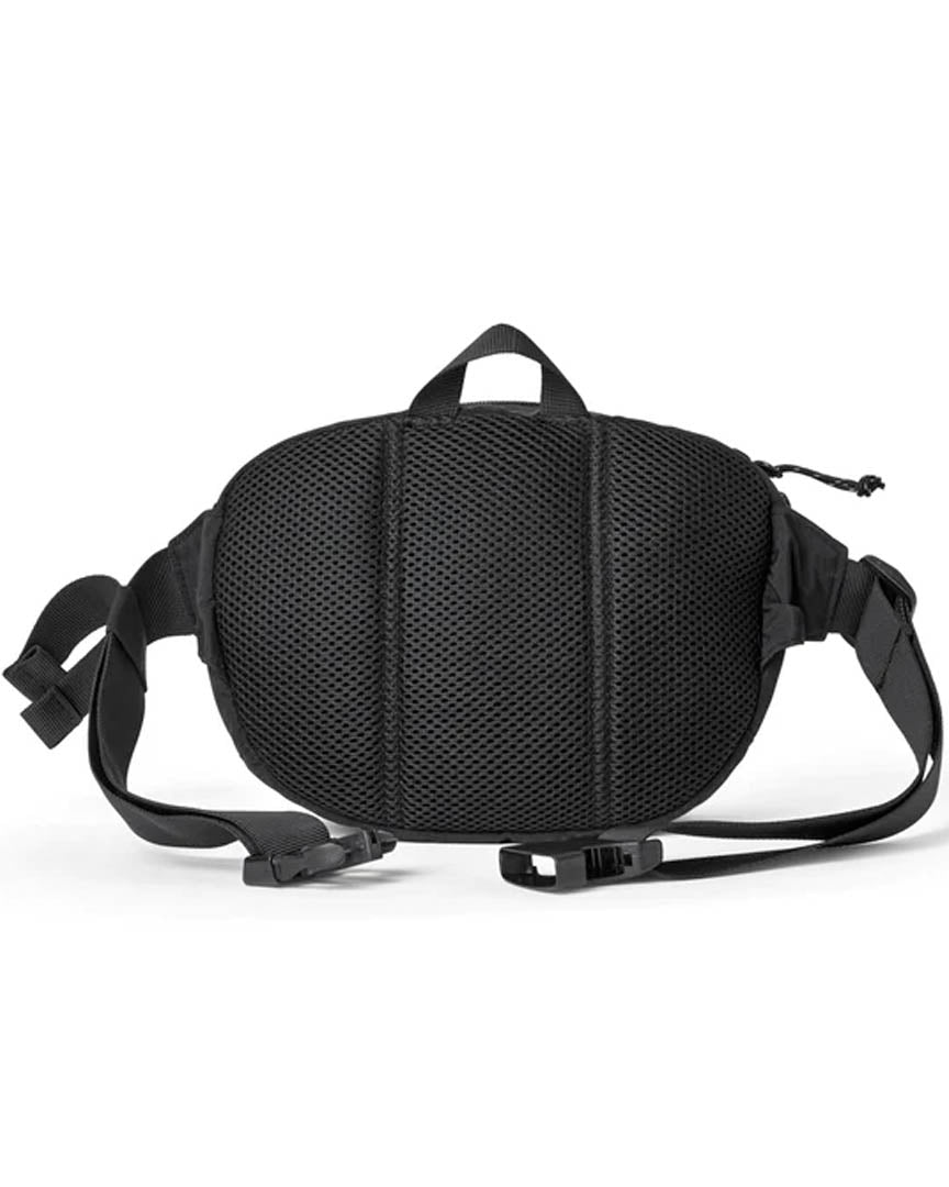 Black nylon bum bag best sale