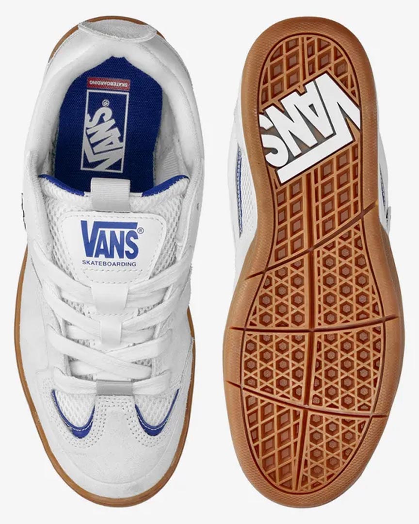 Baby blue and white vans hotsell