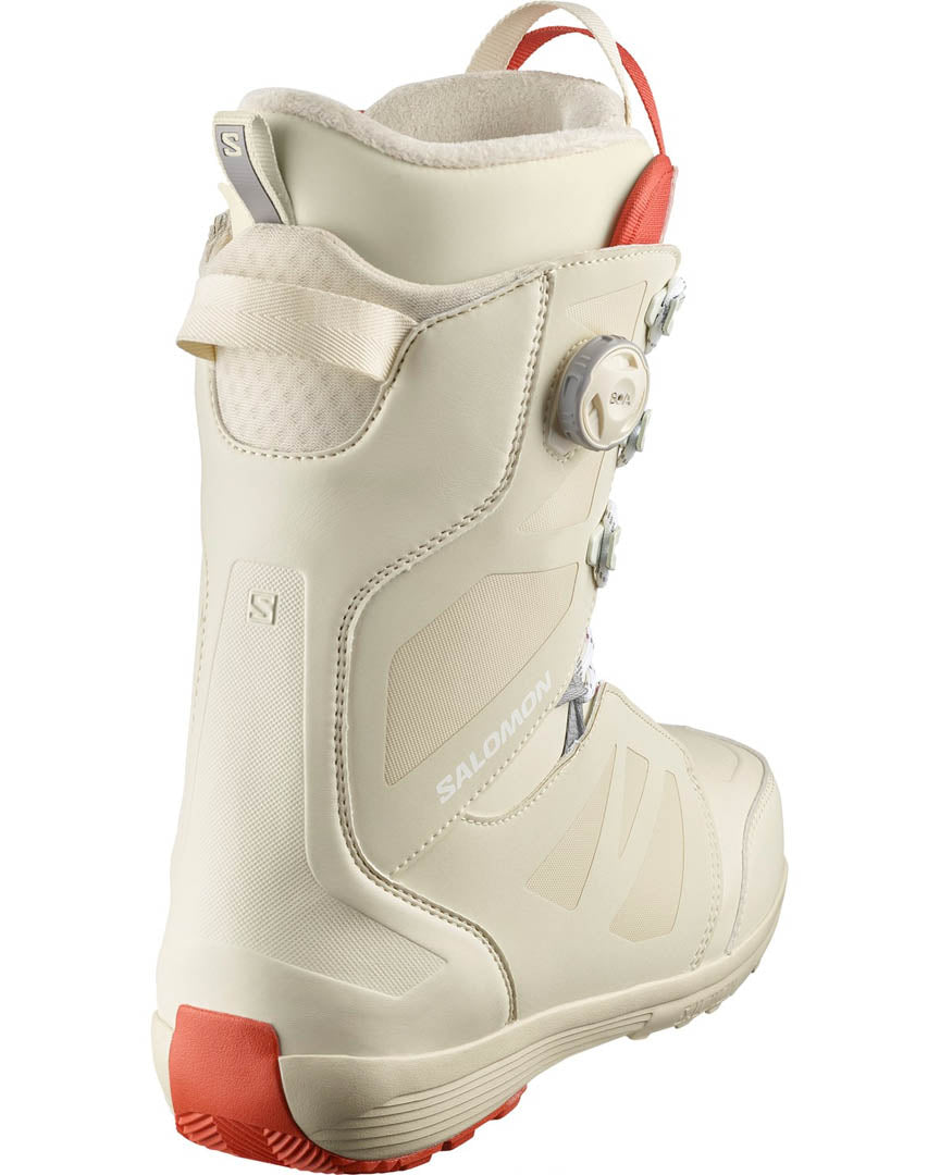 Salomon Launch Lace Sj Boa Snowboard Boots Bleached Sand/Almond