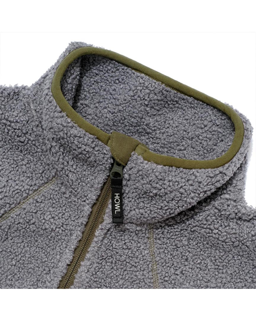 Textured Fleece Full-Zip Jacket