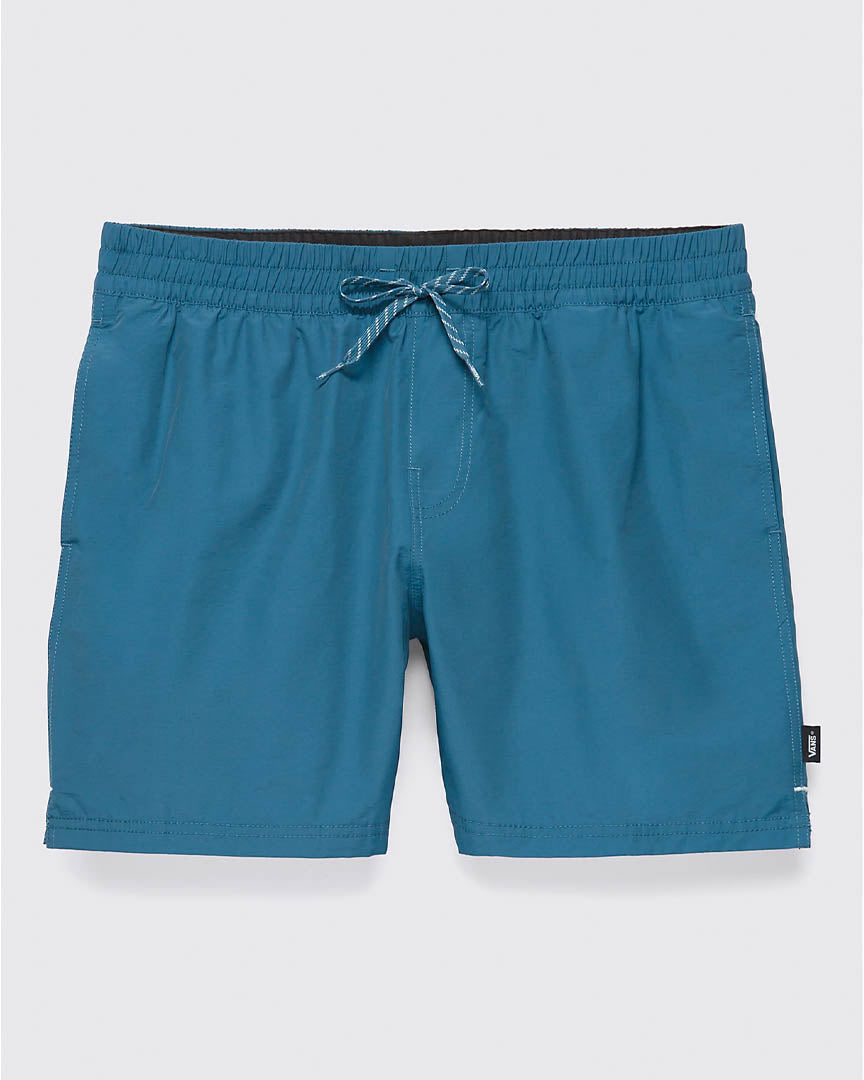 Kids Primary Solid Elastic Boardshorts - Vans Teal