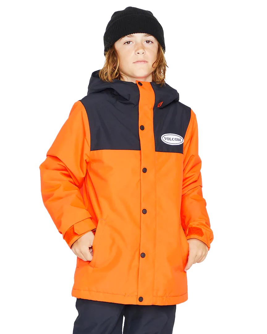 Volcom Orange Shock Stone 91 Ins Jacket Winter Jacket - Kids