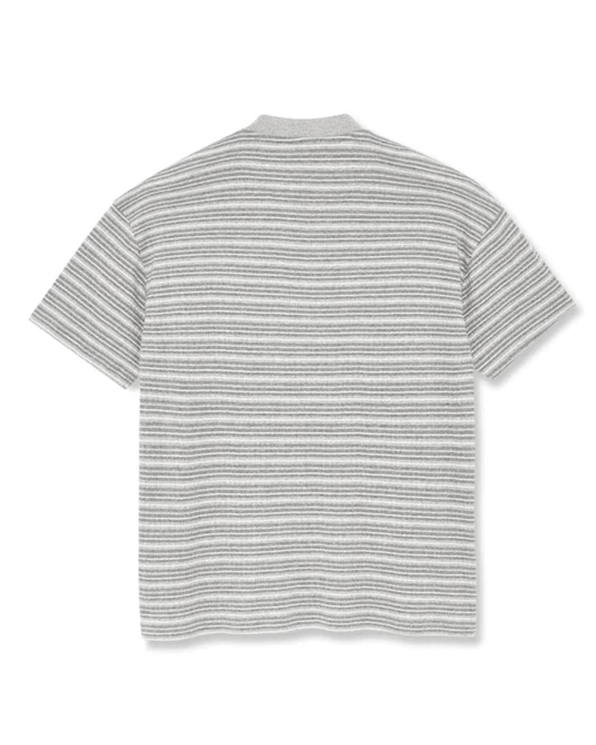 Regular Fit Heathered Henley T-Shirt