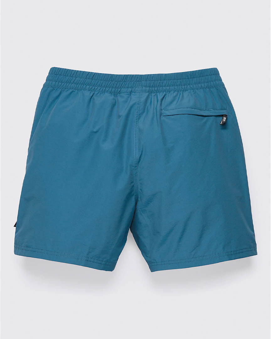 Kids Primary Solid Elastic Boardshorts - Vans Teal