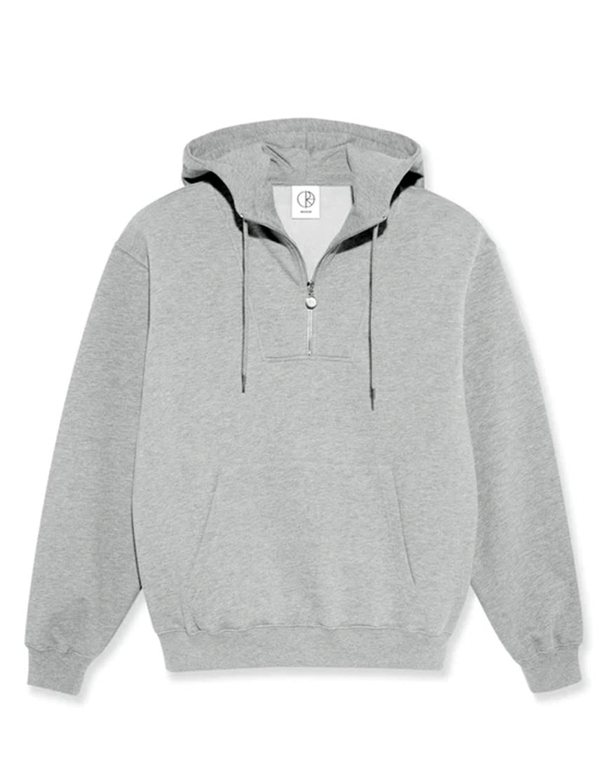 Polar Skate Co. Heather Grey Half Ip Hoodie Hoodie – Boutique