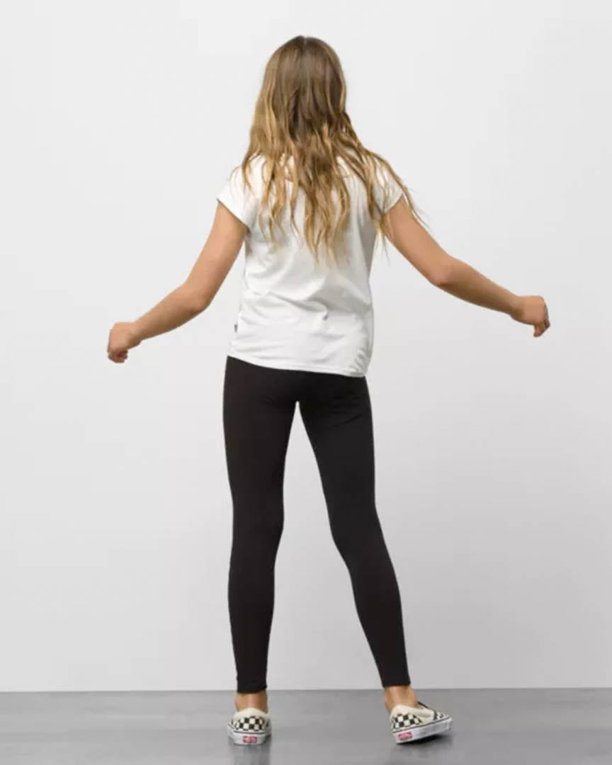 Ii Leggings Chalkboard Women\' Boutique – Black/White Vans Girls Legg - Adrenaline