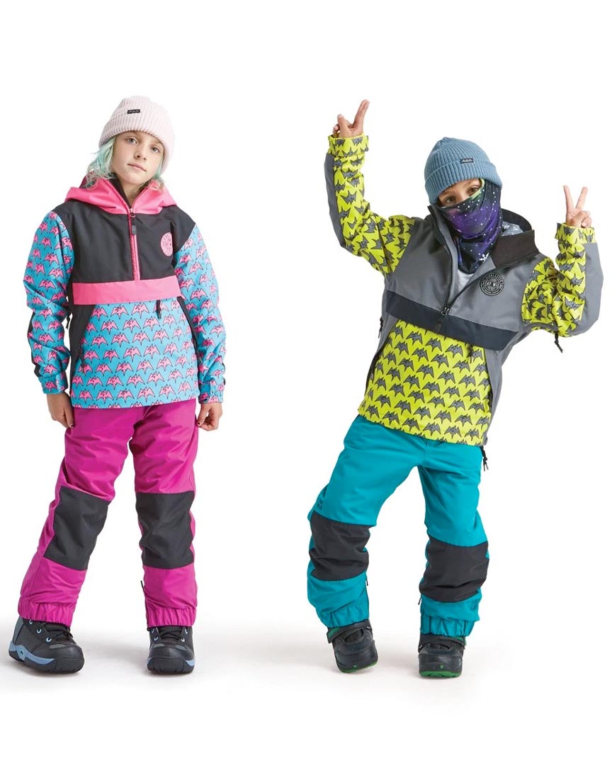 Airblaster Og Dino Gold Youth Trenchover Winter Jacket - Kids