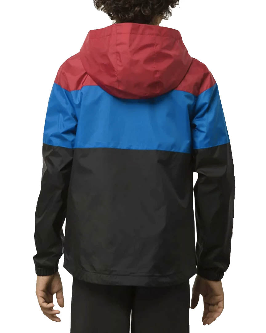 Blue vans windbreaker best sale