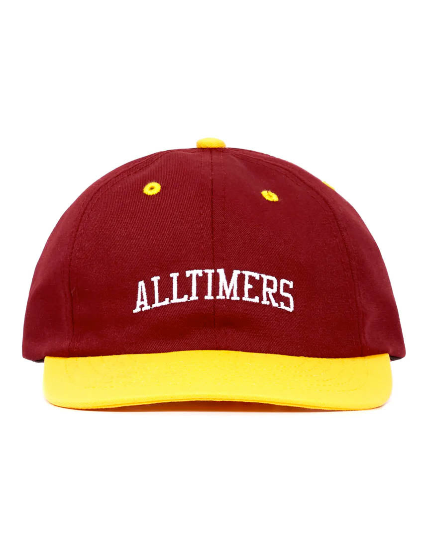 City College Cap Hat - Burgundy