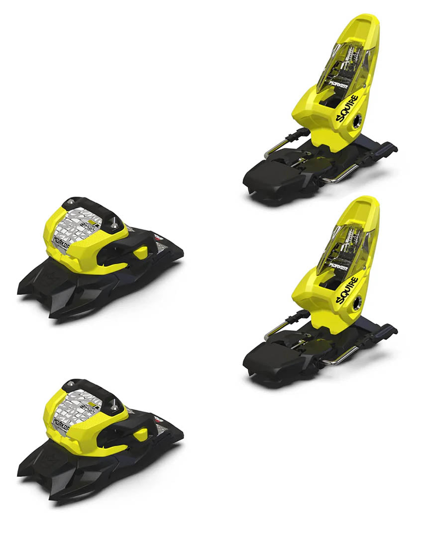 Fixation de ski Squire 11 - Yellow/Black