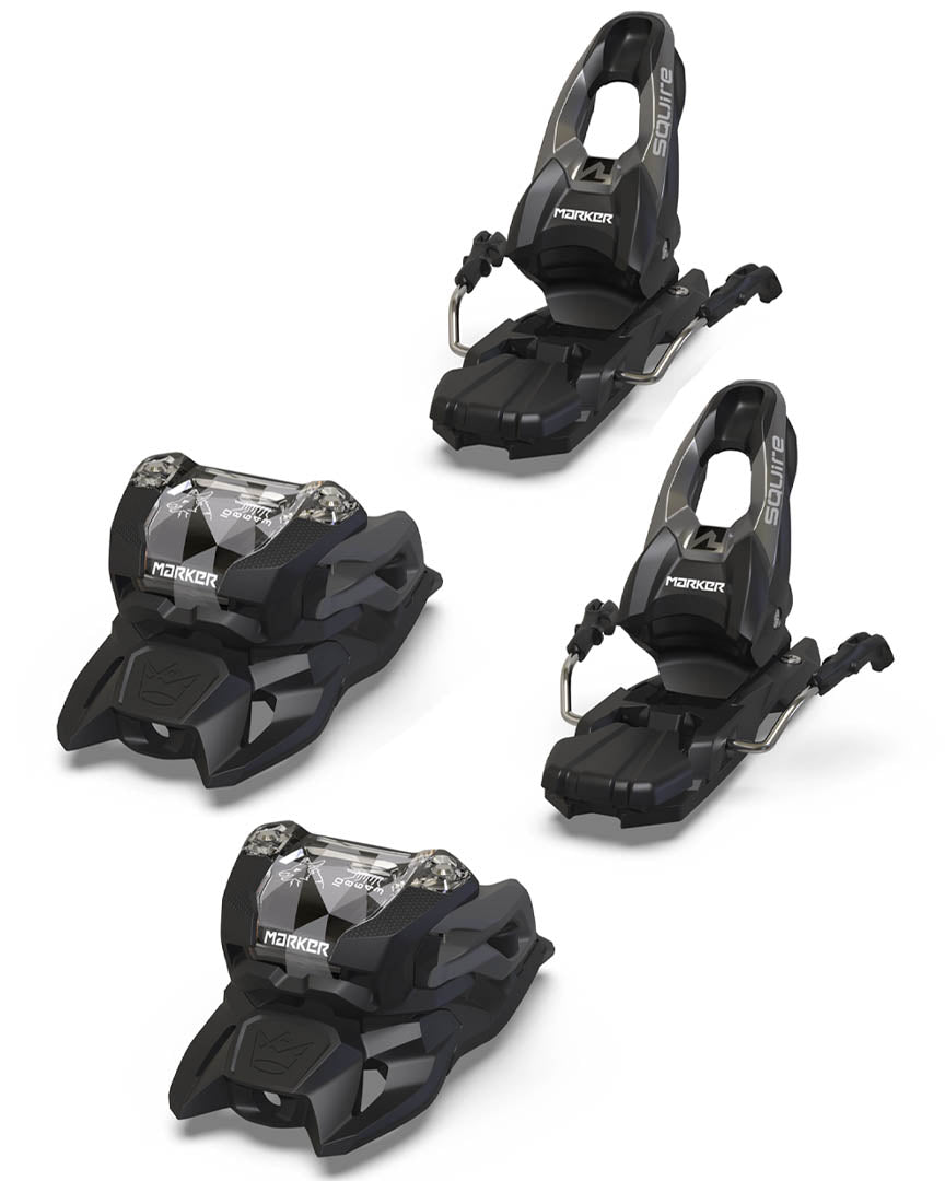 Squire 10 Ski Bindings - Black/Anthracite 2025