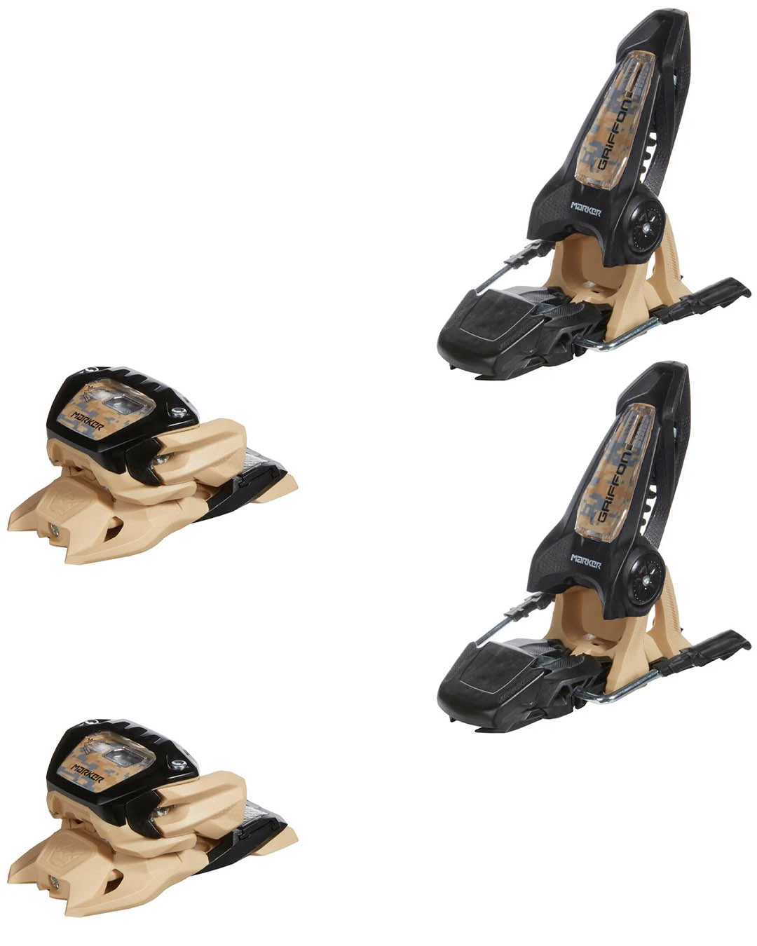 Fixation de ski Griffon 13 Id - Black/Tan 2025