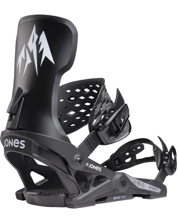 Fixation de snowboard Meteorite - Eclipse Black 2025