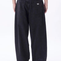 Bigwig Baggy Denim Jeans - Faded Black