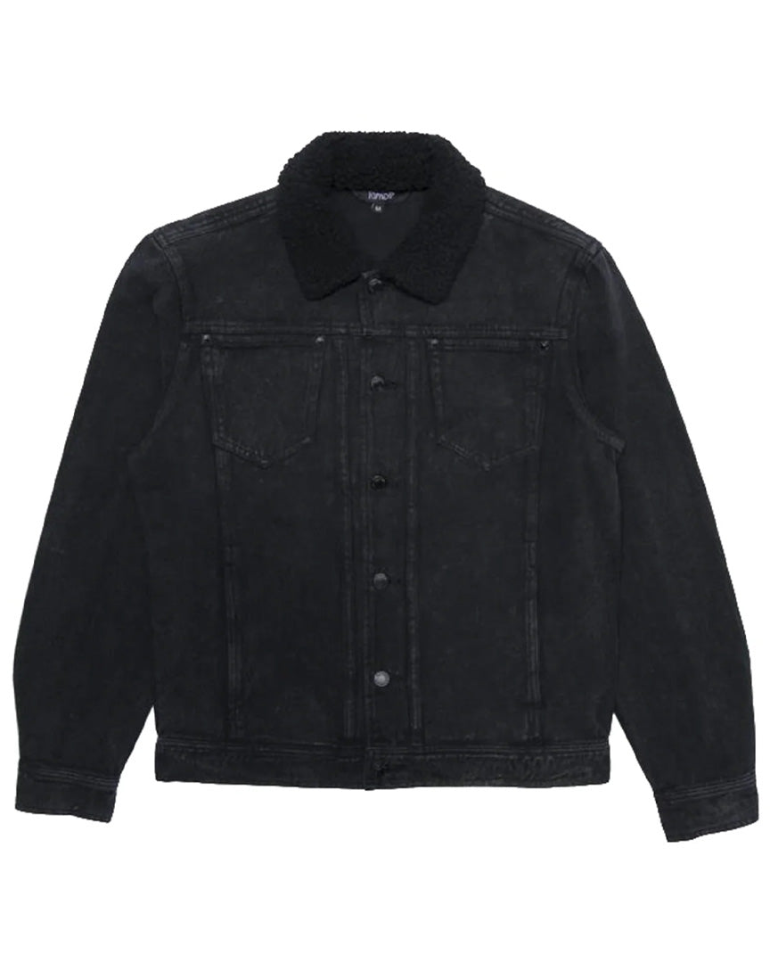 Denim Fucking Fuck Jacket - Black