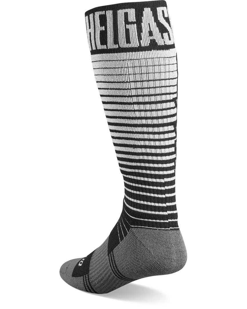 Chaussettes isolantes Signature Merino X Helgason - Black/Silver