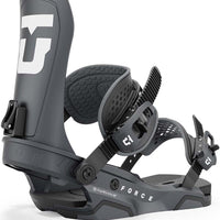 Fixation de snowboard Force - Gunmetal 2025