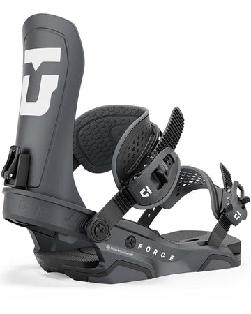 Fixation de snowboard Force - Gunmetal 2025