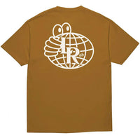 Atlas Monogram T-Shirt - Brown/White