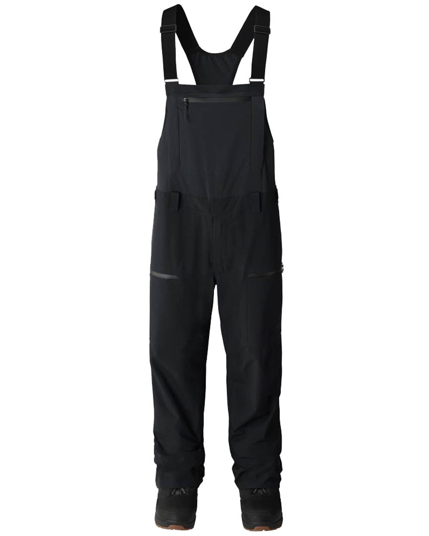 Shralpinist Stretch Recycled Bib Snow Pants - Stealth Black