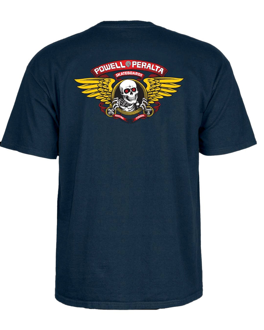 Winged Ripper T-Shirt - Navy