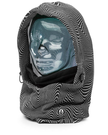 Hydro Fleece Hood Thingy - Black Print