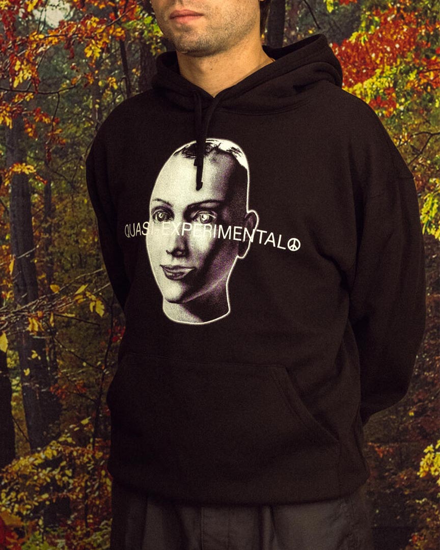 Hoodie Experimental - Black