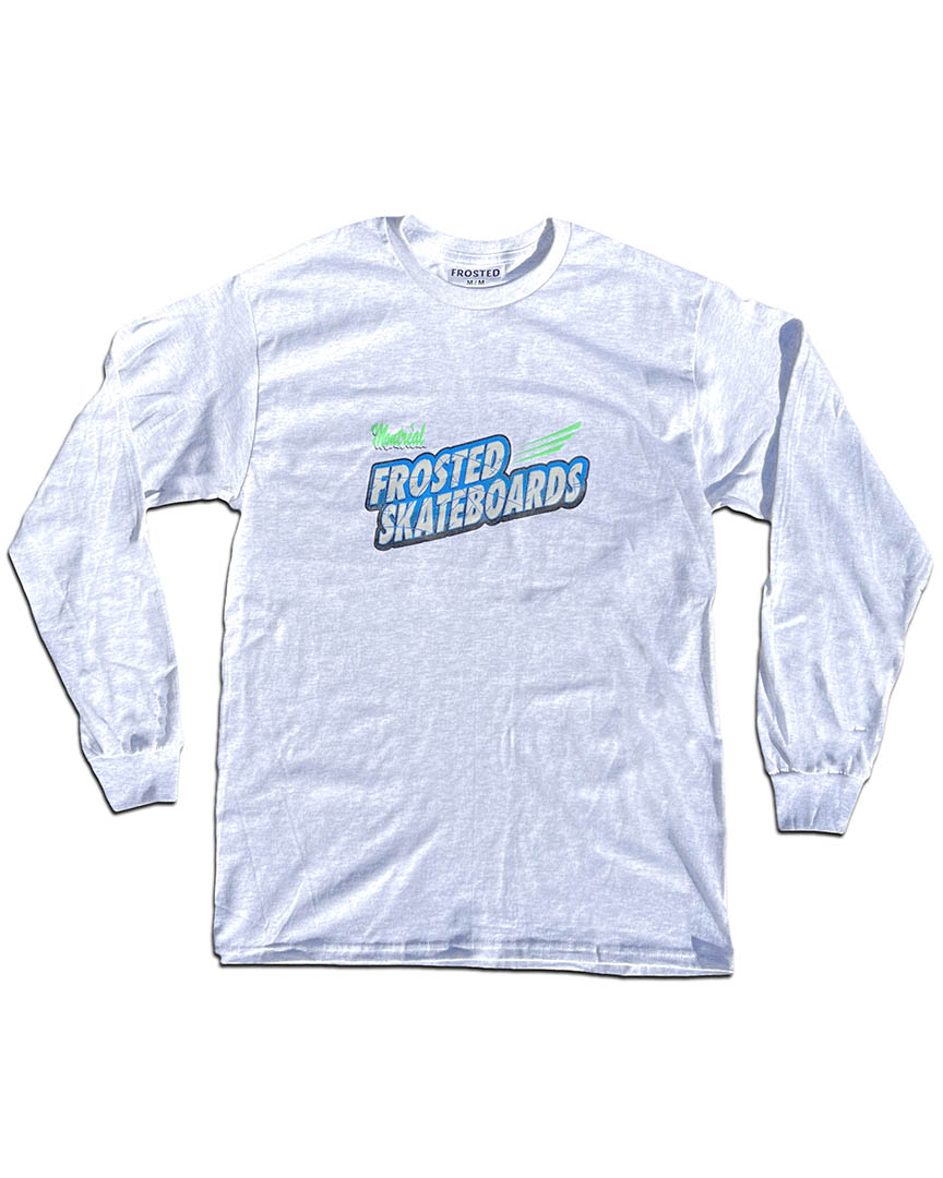 Breakfast Logo Long Sleeve T-Shirt - Ash Grey