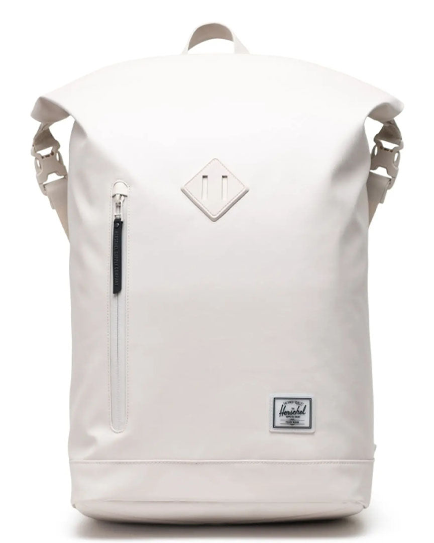 Roll Top | Weather Resistant Backpack - Moonbeam Tonal