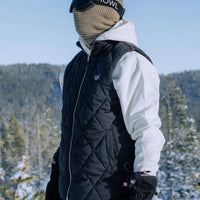 Semi-Puffy Vest - Black