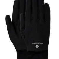 Fleece Liner Gloves - Black