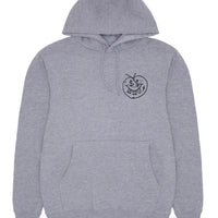 Face Plant Hoodie - Heather Grey