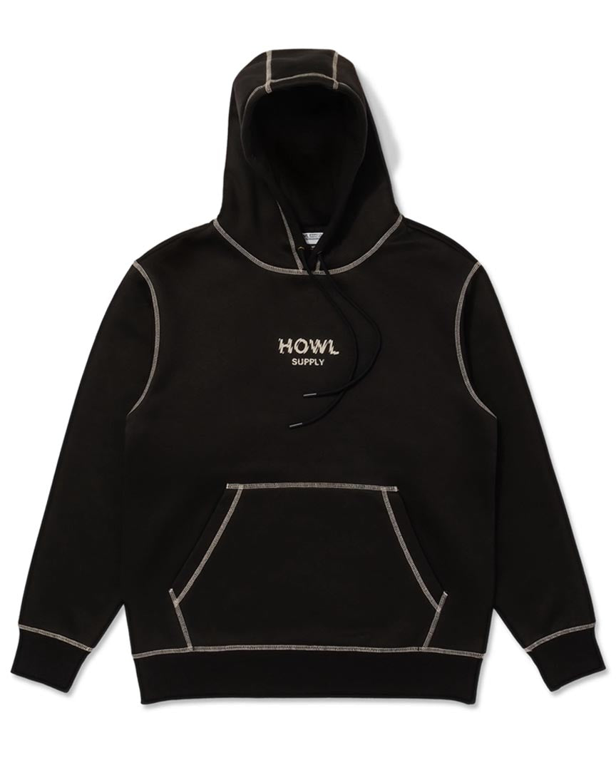 Cotton ouaté Dwr Hoody - Black