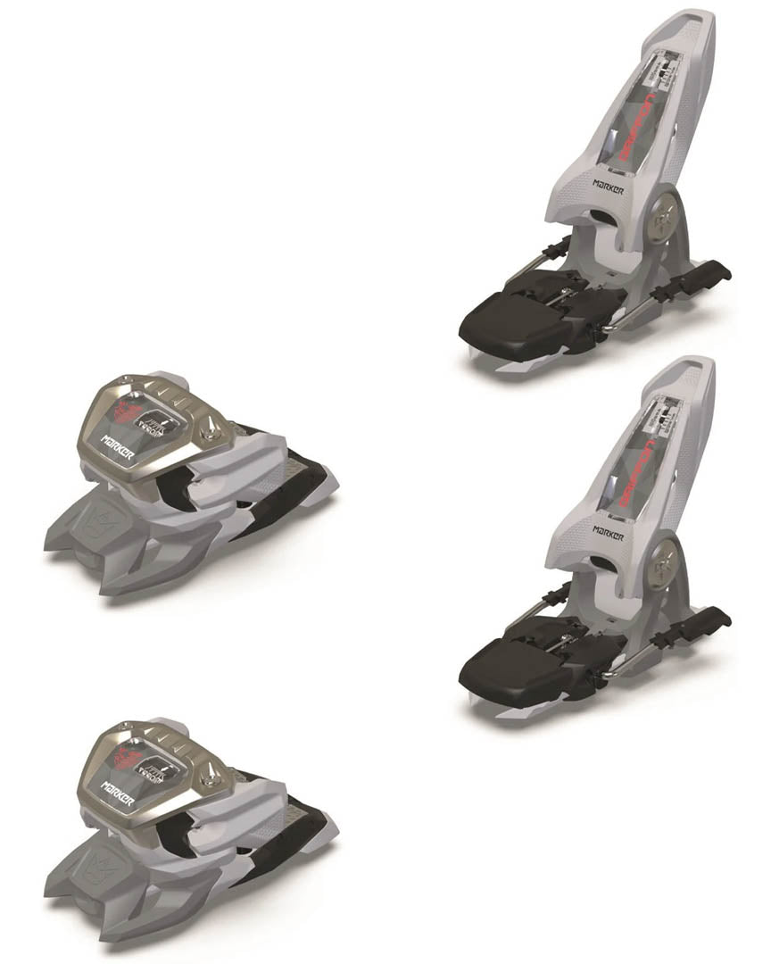 Fixation de ski Griffon 13 Id - Gray/Silver 2025