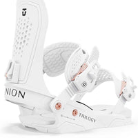 Fixation de snowboard Trilogy Womens - White 2025