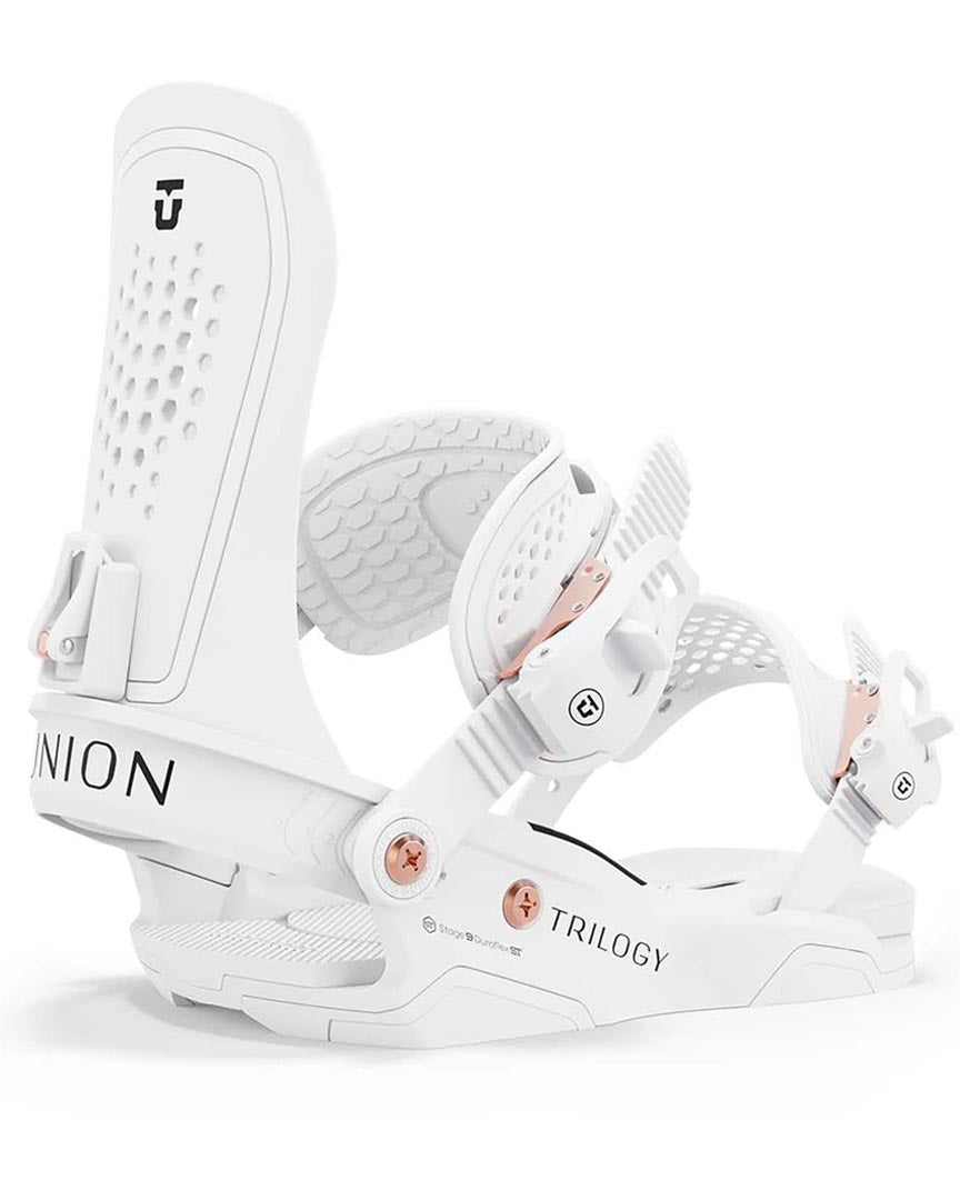 Fixation de snowboard Trilogy Womens - White 2025