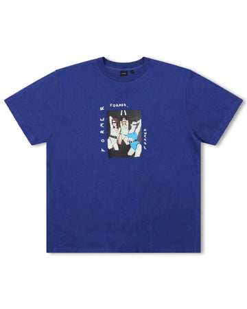 Girl Band T-Shirt - Deep Cobalt