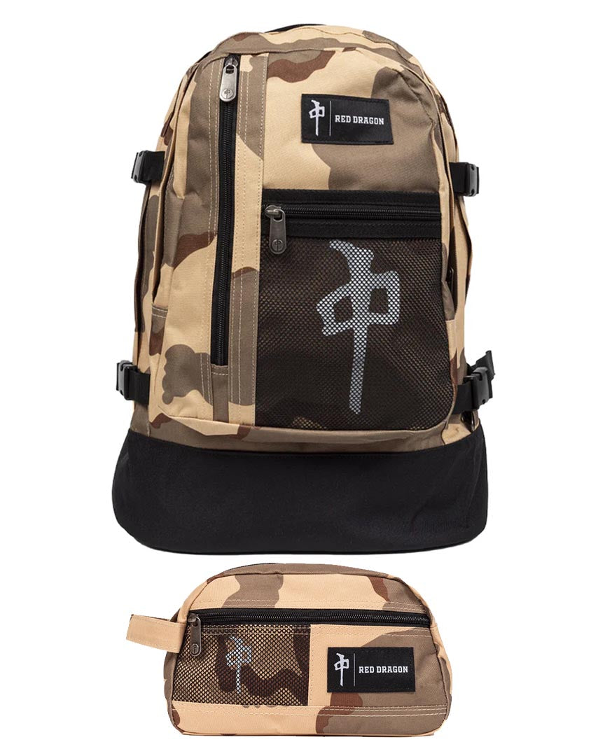 Explorer + Travel Bag Backpack - Tan Camo