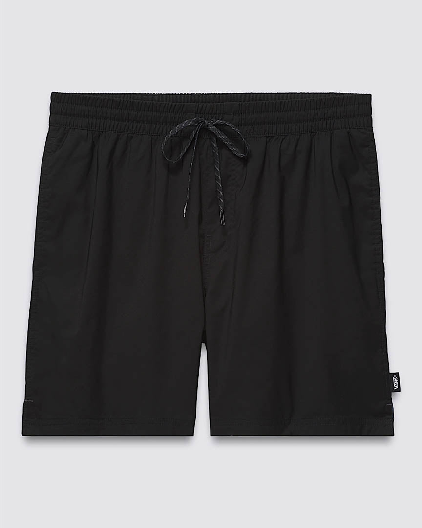 Short Primary Solid Elastic - Black