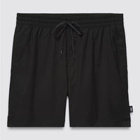 Short Primary Solid Elastic - Black