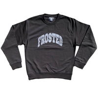 Varsity Logo Crewneck Sweatshirt - Faded Black