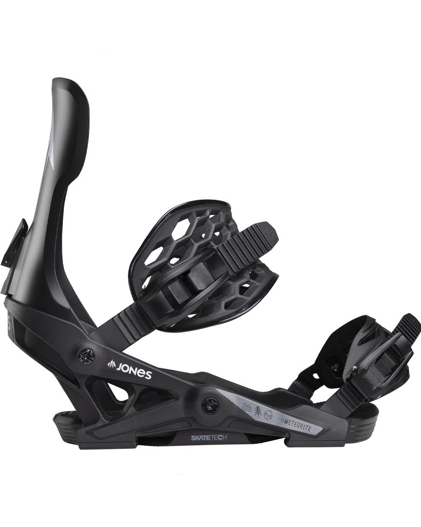 Meteorite Snowboard Bindings - Eclipse Black 2025