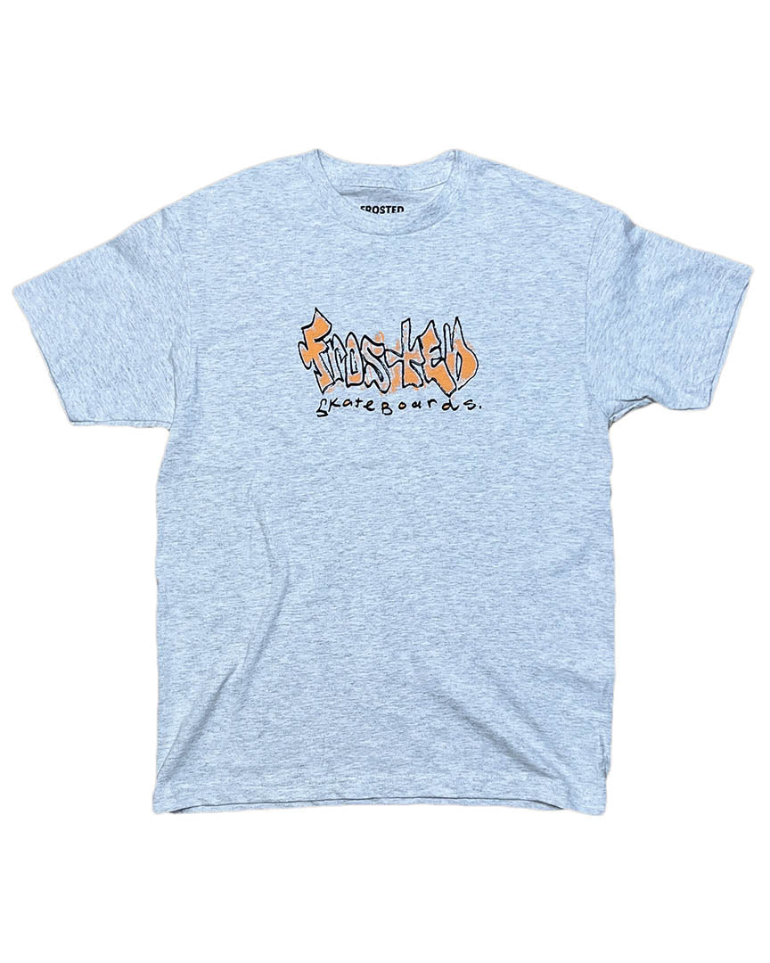 Paintbrush Logo T-Shirt - Ash Grey