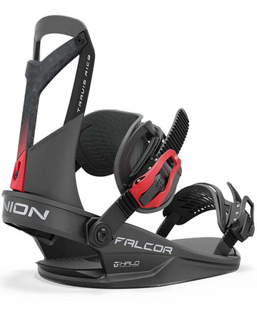 Falcor Snowboard Bindings - Black 2025