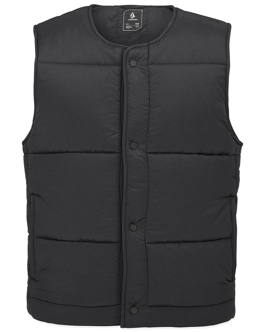 Layered Up Vest - Black