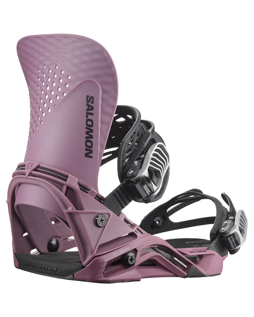 Hologram Snowboard Bindings - Grape Shake 2025