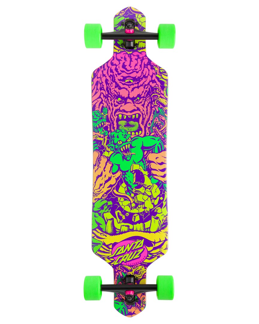 Drop Thru Roskopp Five Complete Longboard