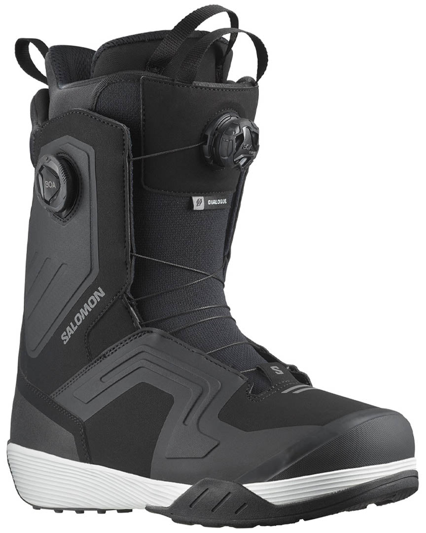 Bottes de snowboard Dialogue Dual Boa - Black/Black/White 2025